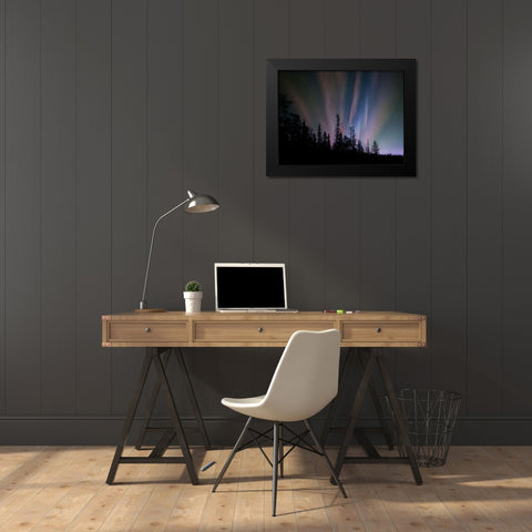 Borealis Dreams 4 Black Modern Wood Framed Art Print by Prime, Marcus