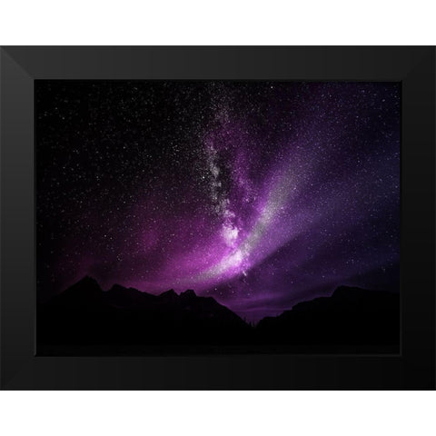 Borealis Dreams 5 Black Modern Wood Framed Art Print by Prime, Marcus