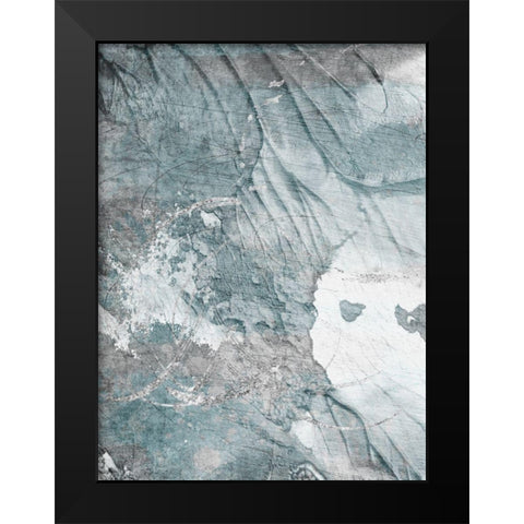 Emerging Words 2 Black Modern Wood Framed Art Print by Prime, Marcus