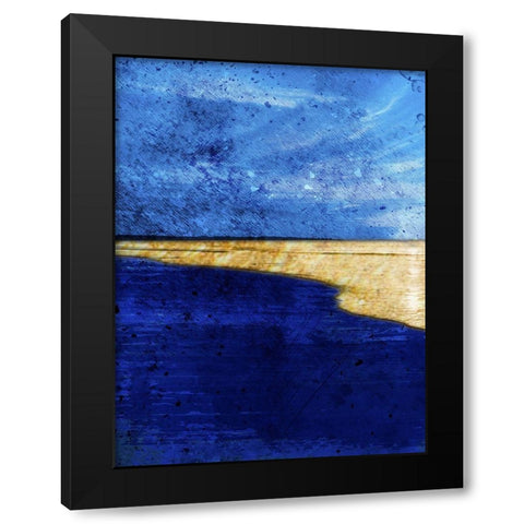 Golden Midnights 1 Black Modern Wood Framed Art Print by Prime, Marcus