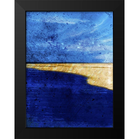 Golden Midnights 1 Black Modern Wood Framed Art Print by Prime, Marcus