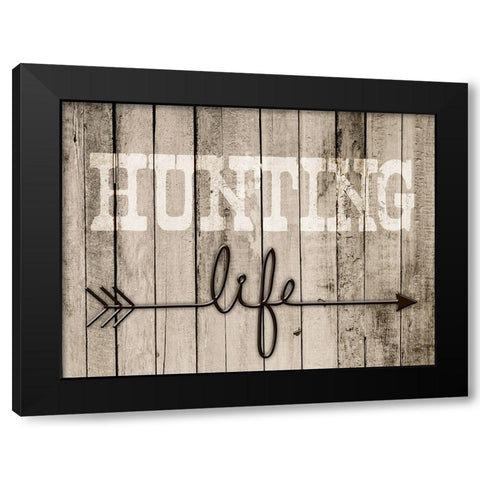 Hunting Life 2 Black Modern Wood Framed Art Print by Prime, Marcus