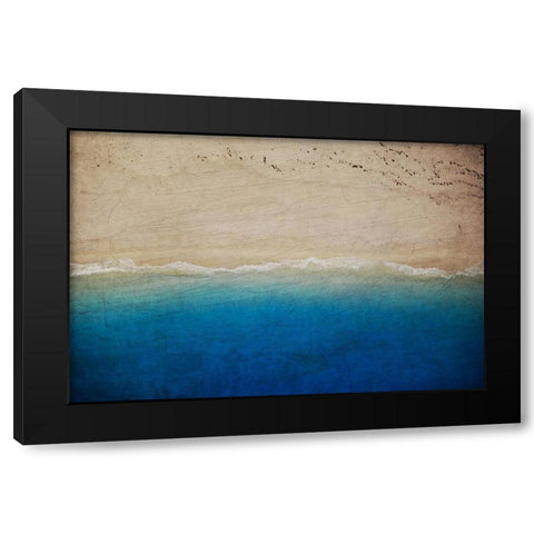 Beach Escape 1 Black Modern Wood Framed Art Print by Prime, Marcus
