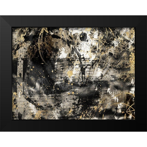 Golden Origin 1 Black Modern Wood Framed Art Print by Prime, Marcus