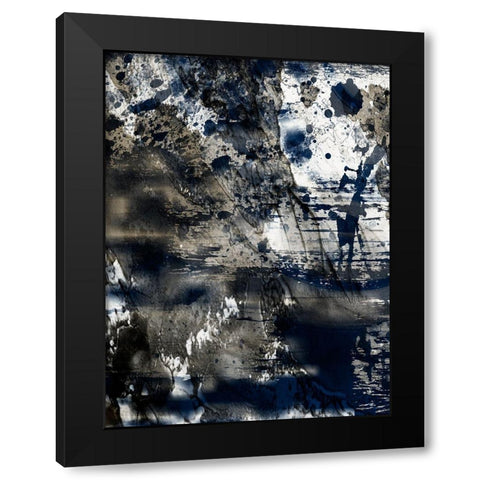Ageless Ultramarine 2 Black Modern Wood Framed Art Print by Prime, Marcus