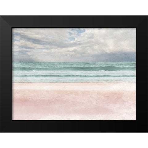 Lonely Ocean 1 V2 Black Modern Wood Framed Art Print by Prime, Marcus