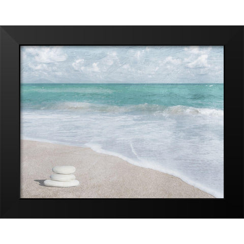 Skipping Day 1 Black Modern Wood Framed Art Print by Prime, Marcus