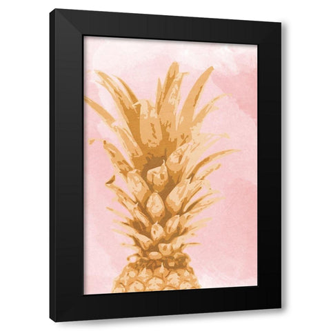 Pineapple Express 1 Black Modern Wood Framed Art Print with Double Matting by Prime, Marcus