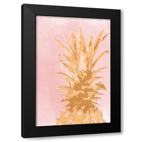 Pineapple Express 2 Black Modern Wood Framed Art Print with Double Matting by Prime, Marcus