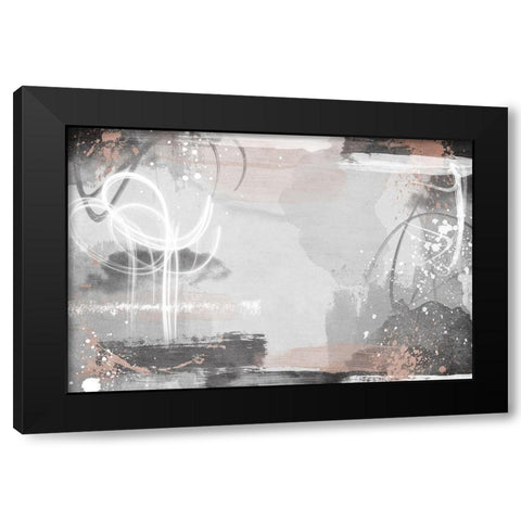 Blush Exchange 1 Black Modern Wood Framed Art Print by Prime, Marcus