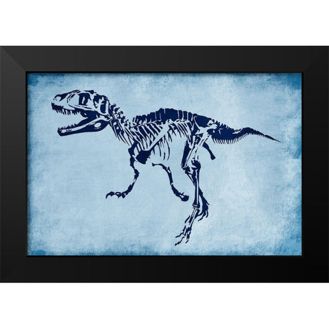 Prehistoric Journey 1 Black Modern Wood Framed Art Print by Prime, Marcus