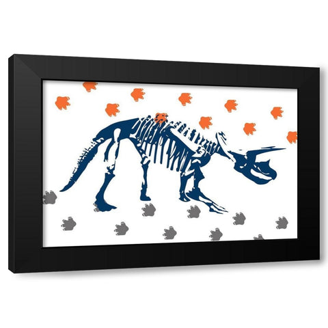 Prehistoric Journey 3 Black Modern Wood Framed Art Print with Double Matting by Prime, Marcus