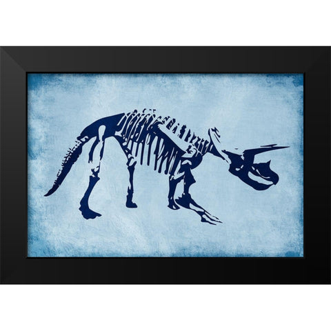 Prehistoric Journey 2 Black Modern Wood Framed Art Print by Prime, Marcus