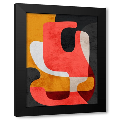Mixed Theories 1 Black Modern Wood Framed Art Print by Prime, Marcus