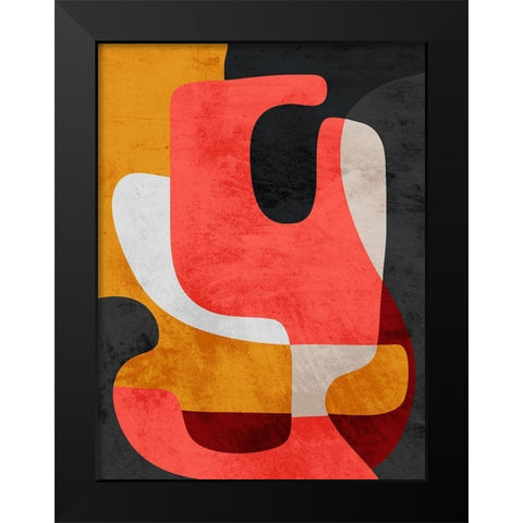 Mixed Theories 1 Black Modern Wood Framed Art Print by Prime, Marcus
