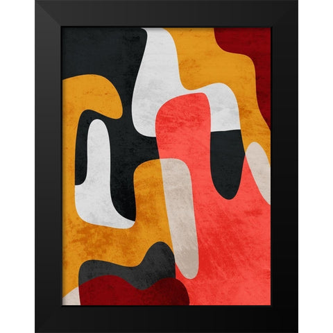Mixed Theories 2 Black Modern Wood Framed Art Print by Prime, Marcus