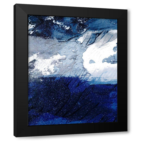 Evolutionary Streaks 1 Black Modern Wood Framed Art Print by Prime, Marcus