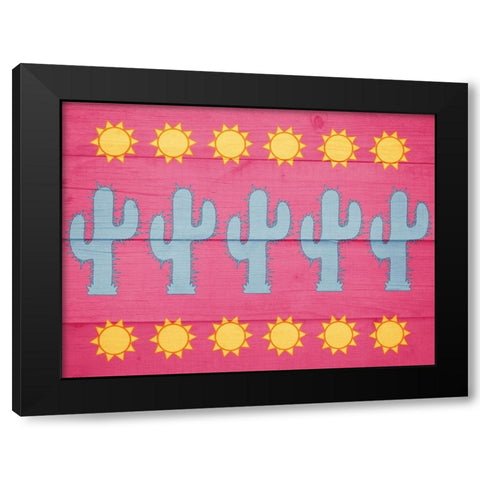 Prime Heat 1 Black Modern Wood Framed Art Print by Prime, Marcus
