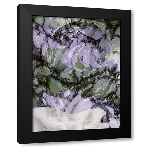 Nebula Supreme 2 Black Modern Wood Framed Art Print by Prime, Marcus