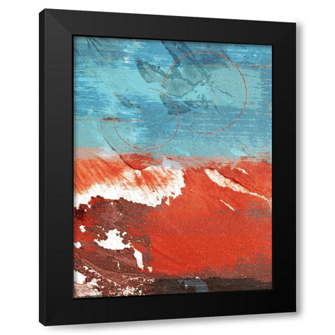Infinity Coastal 2 Black Modern Wood Framed Art Print by Prime, Marcus