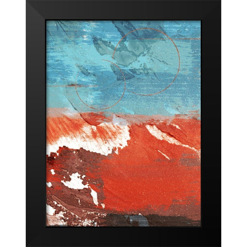 Infinity Coastal 2 Black Modern Wood Framed Art Print by Prime, Marcus