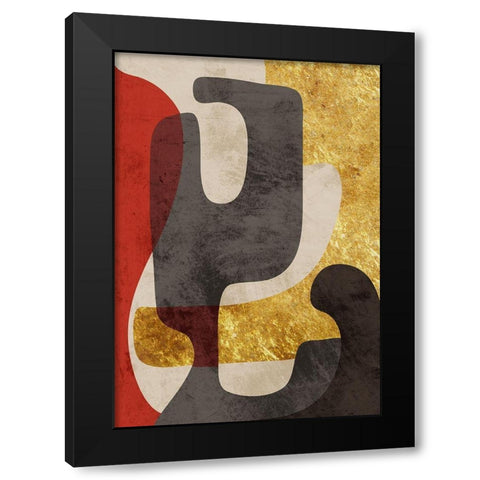 Adorned Luck 1 Black Modern Wood Framed Art Print by Prime, Marcus