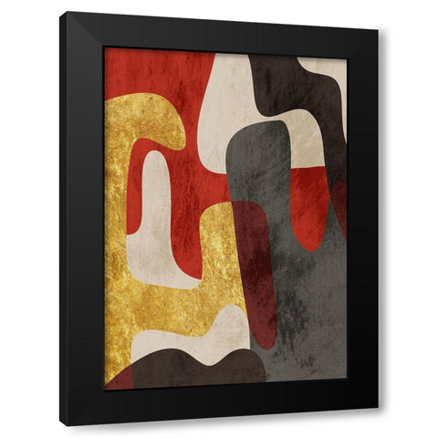 Adorned Luck 2 Black Modern Wood Framed Art Print by Prime, Marcus