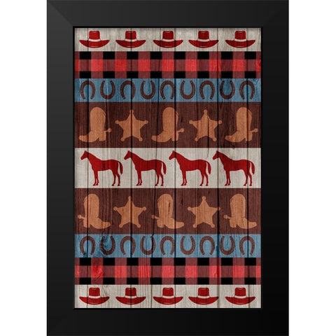Western Warmth Black Modern Wood Framed Art Print by Prime, Marcus