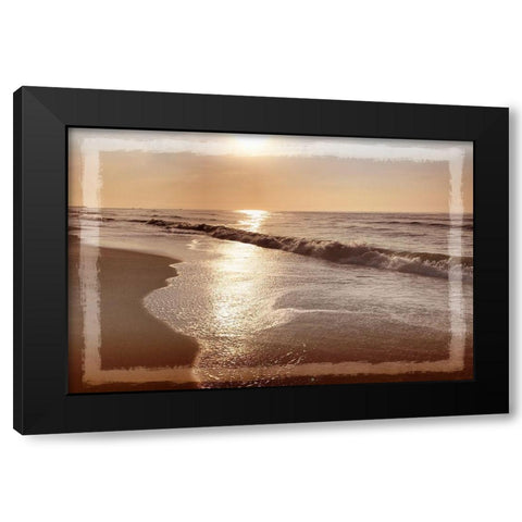 Ocean Window Black Modern Wood Framed Art Print by Prime, Marcus
