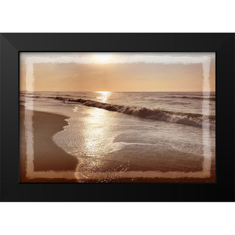 Ocean Window Black Modern Wood Framed Art Print by Prime, Marcus