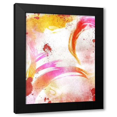 Juicy Prisma 1 Black Modern Wood Framed Art Print with Double Matting by Prime, Marcus