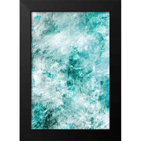 Aquatic Rush 2 Black Modern Wood Framed Art Print by Prime, Marcus