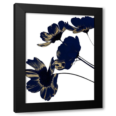 Indigo Shine 1 Black Modern Wood Framed Art Print by Prime, Marcus