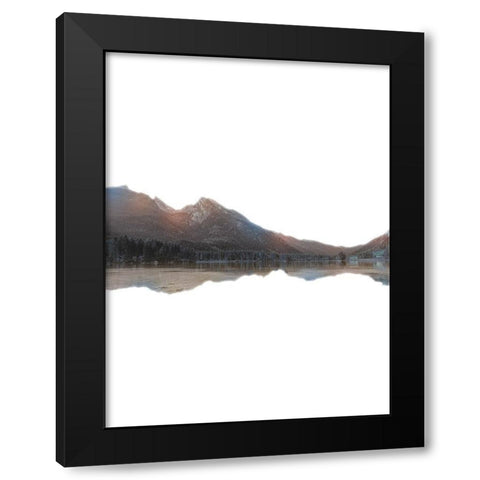 Levitated Horizon 1 Black Modern Wood Framed Art Print with Double Matting by Prime, Marcus