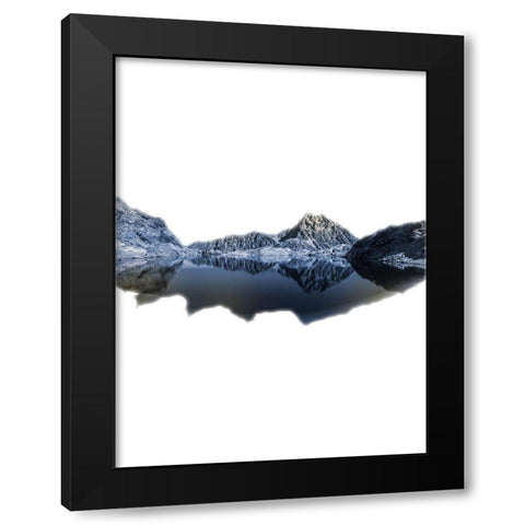 Levitated Horizon 2 Black Modern Wood Framed Art Print by Prime, Marcus