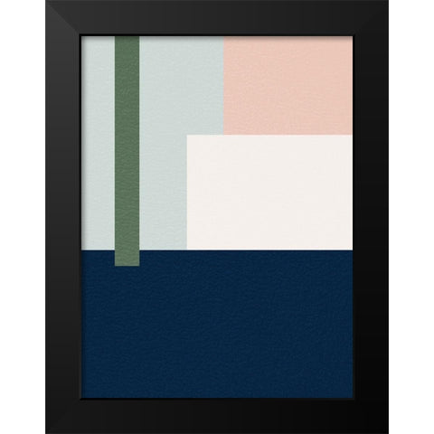 Blocks Galore 2 Black Modern Wood Framed Art Print by Prime, Marcus