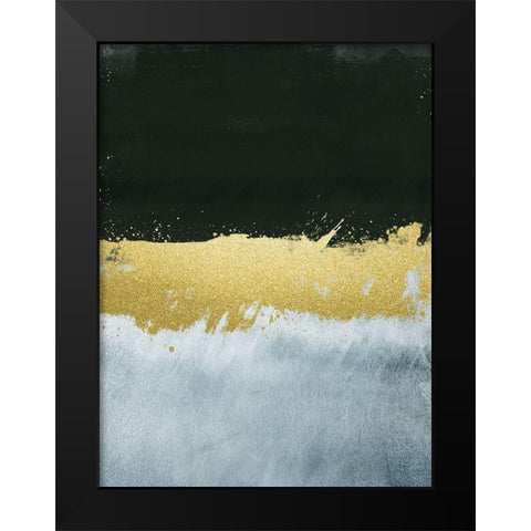 Glitzy Strike 1 Black Modern Wood Framed Art Print by Prime, Marcus