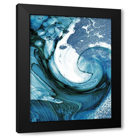 Nautical Stone 1 Black Modern Wood Framed Art Print by Prime, Marcus