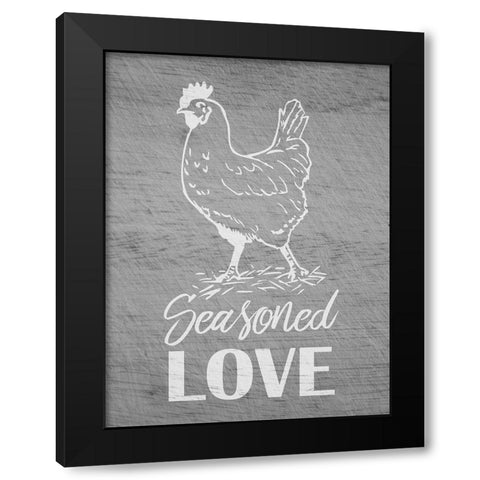 Seasoned Love 1 Black Modern Wood Framed Art Print by Prime, Marcus