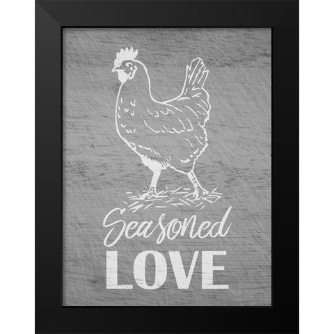 Seasoned Love 1 Black Modern Wood Framed Art Print by Prime, Marcus