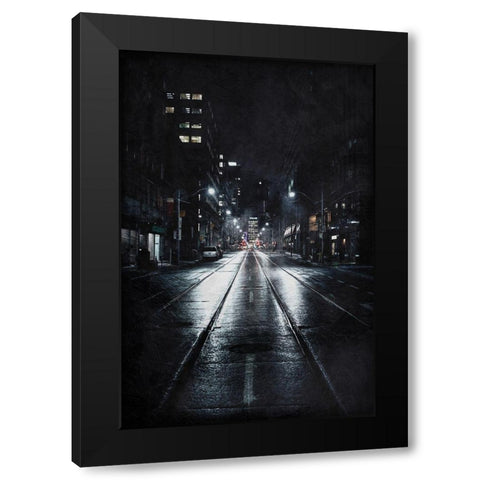 Night Watch 1 Black Modern Wood Framed Art Print with Double Matting by Prime, Marcus