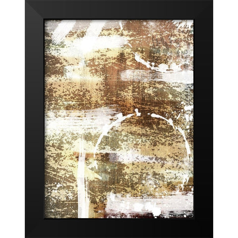 Chaotic Infusion 1 Black Modern Wood Framed Art Print by Prime, Marcus