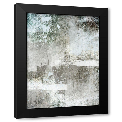 Earthly Embrace Black Modern Wood Framed Art Print by Prime, Marcus