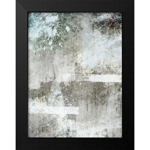 Earthly Embrace Black Modern Wood Framed Art Print by Prime, Marcus