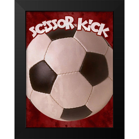 Juvenile Sports 3 Black Modern Wood Framed Art Print by Prime, Marcus