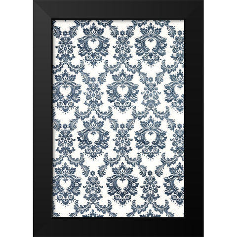 Descending Flourish 1 Black Modern Wood Framed Art Print by Prime, Marcus