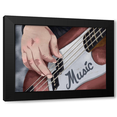 Soul Play 2 Black Modern Wood Framed Art Print by Prime, Marcus