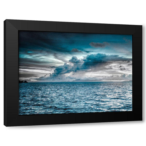 Magestic Island 2 Black Modern Wood Framed Art Print by Prime, Marcus