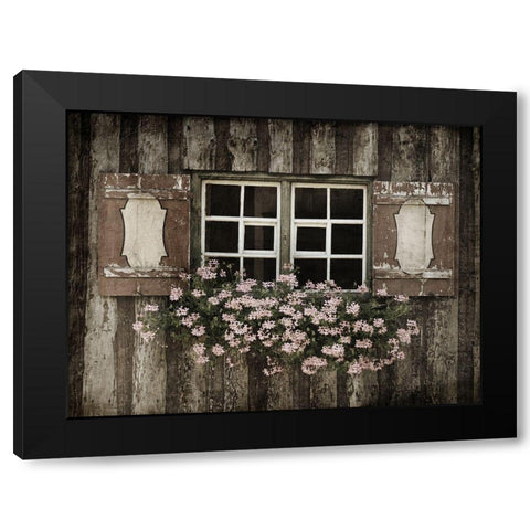 Welcoming Window 1 Black Modern Wood Framed Art Print by Prime, Marcus