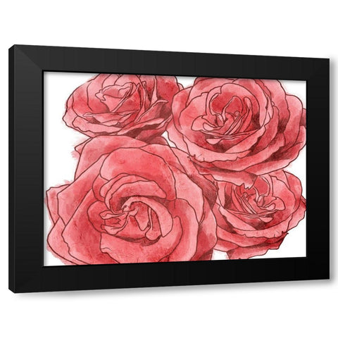 Peaceful Scents 1 Black Modern Wood Framed Art Print by Prime, Marcus